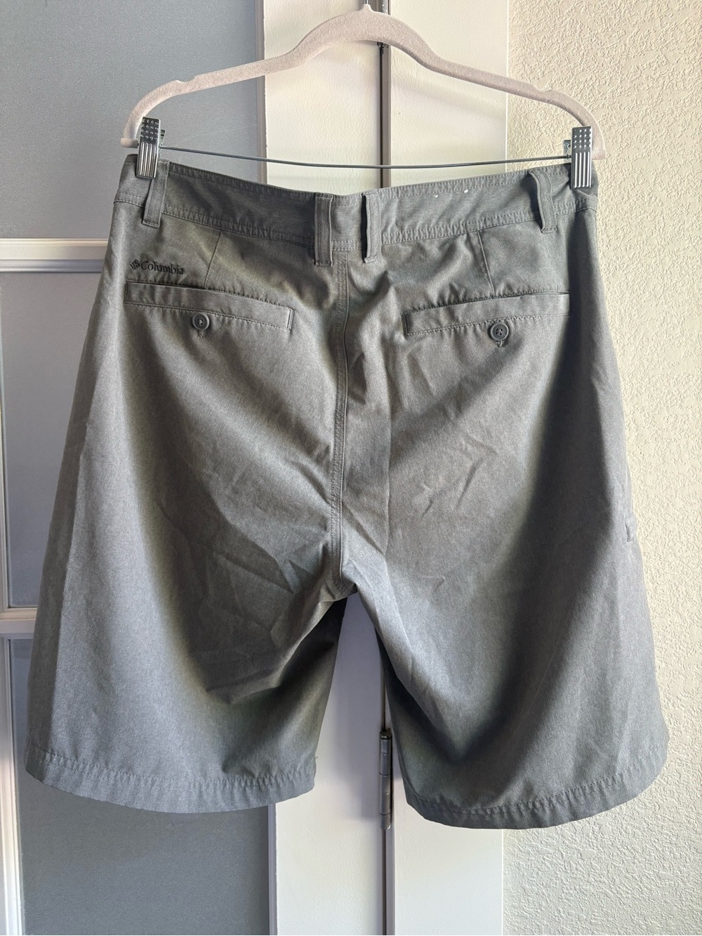 Columbia - Men's 4 Pocket Lightweight Tech Shorts -Set of 2 - Navy & Gray -Sz 34 - Picture 7 of 10